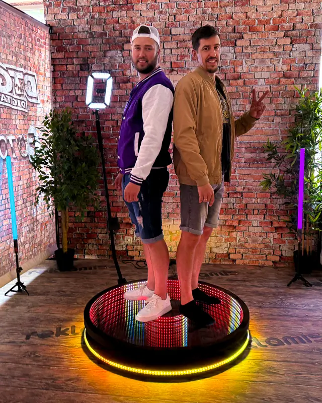 3D video spinneris izklaide ballītēm