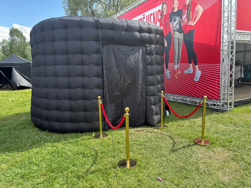 LED telts Sportland pasākumā