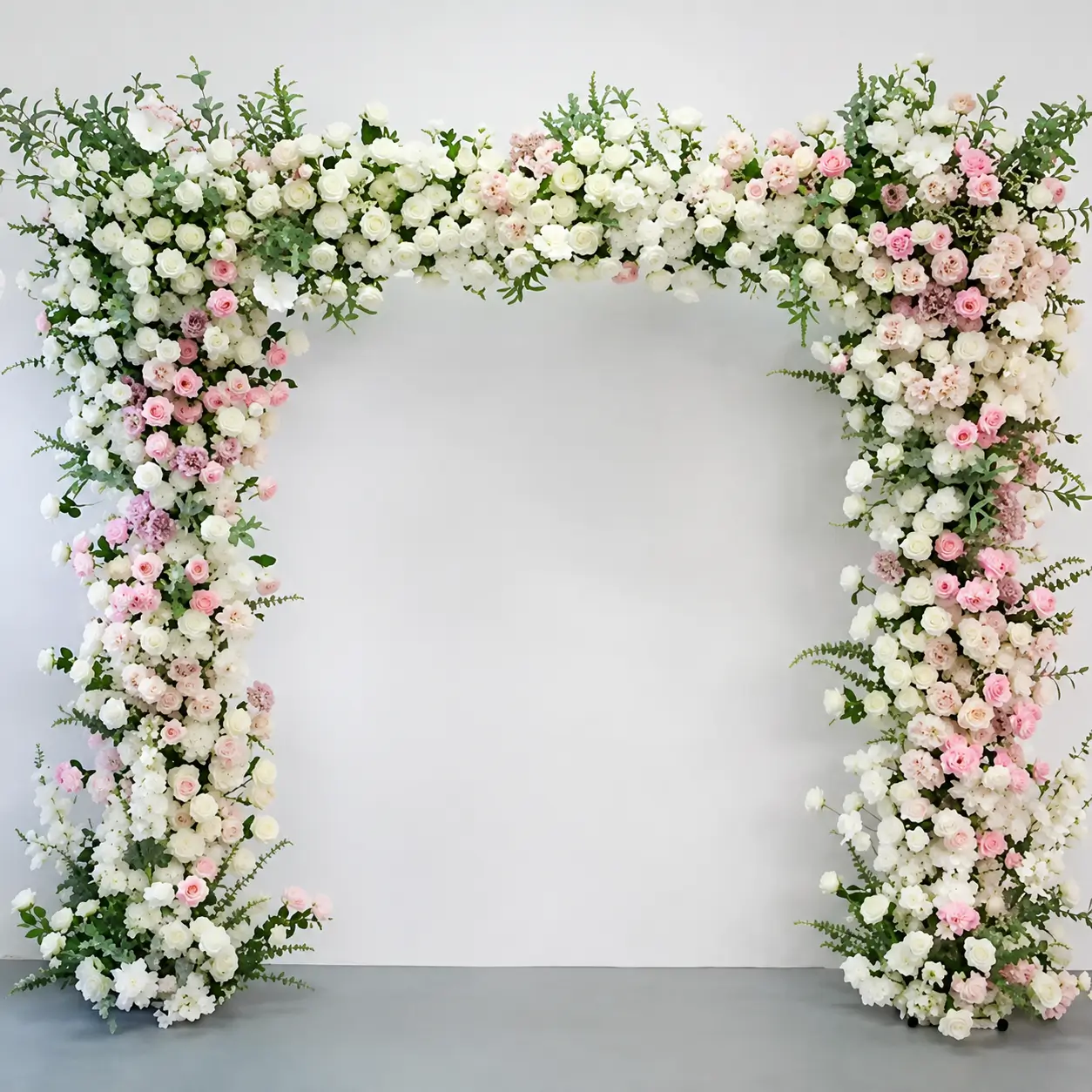 Colorful flowers photo wall