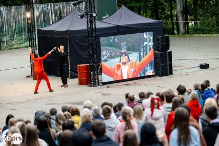 Led screen for events