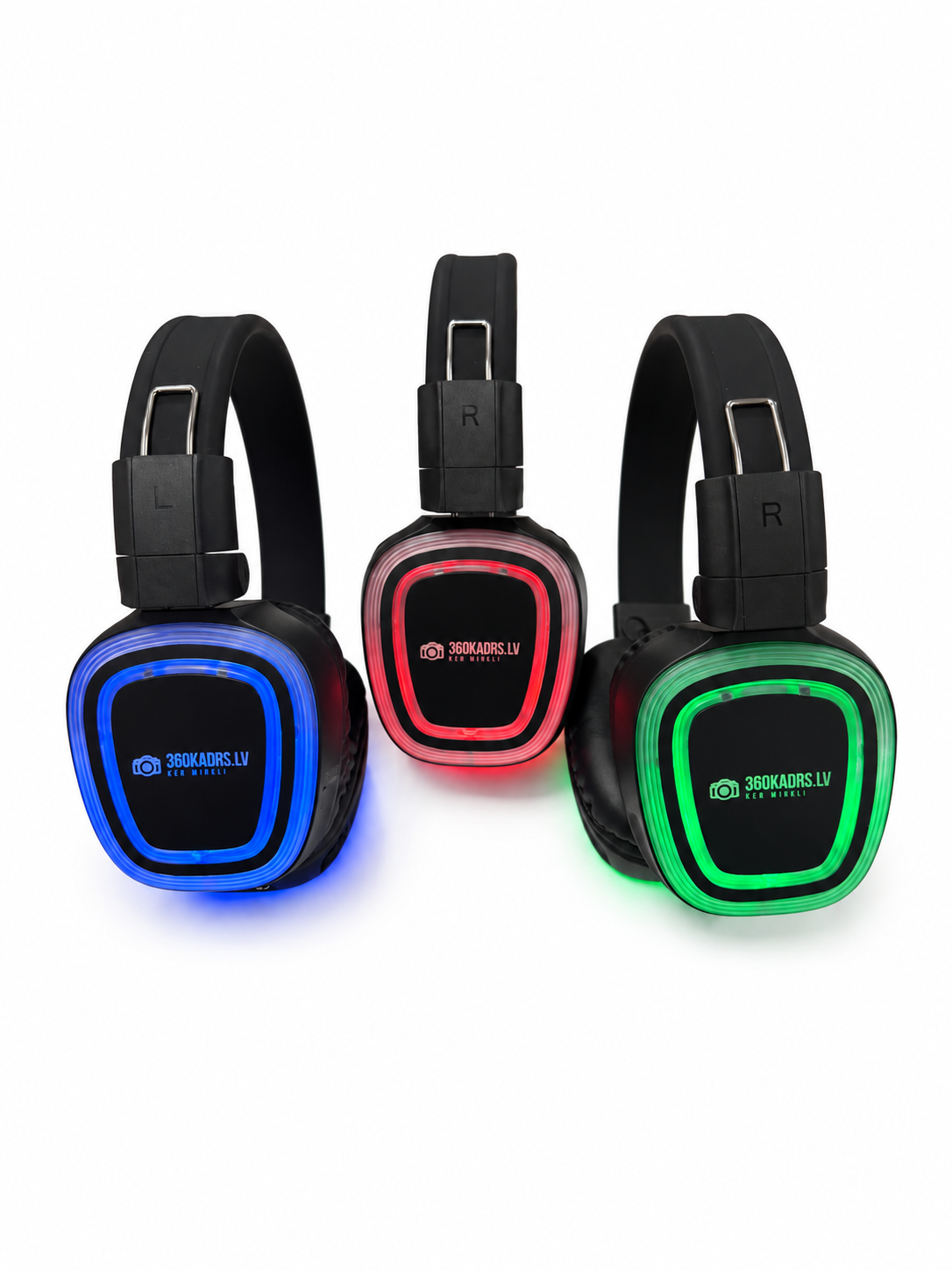 Silent disco wireless headphones